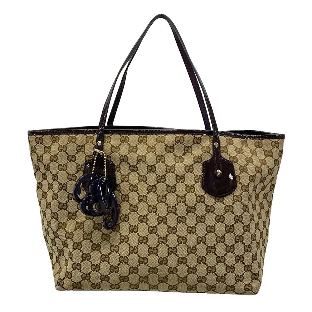 Gucci Beige Jacquard Tote Bag #376915G69B